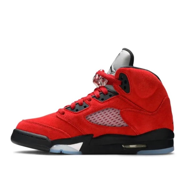 EUC Air Jordan 5 Retro GS 'Raging Bull' 4Y - Picture 2 of 9